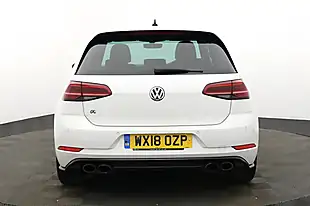 Used 2018 Volkswagen Golf R White - Interior and Exterior details 5