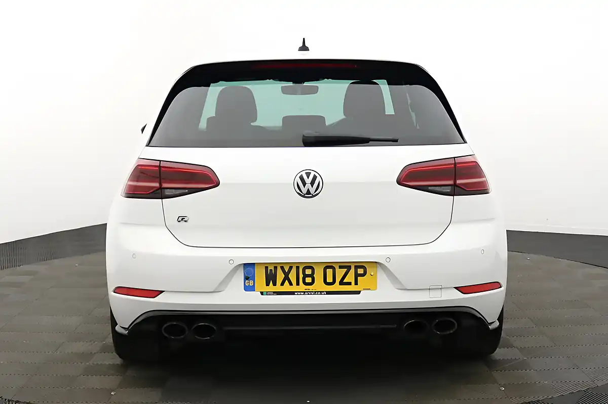 Used 2018 Volkswagen Golf R White - Interior and Exterior details 5