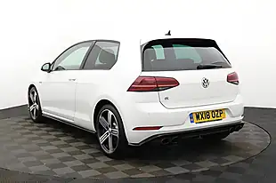 Used 2018 Volkswagen Golf R White - Interior and Exterior details 6