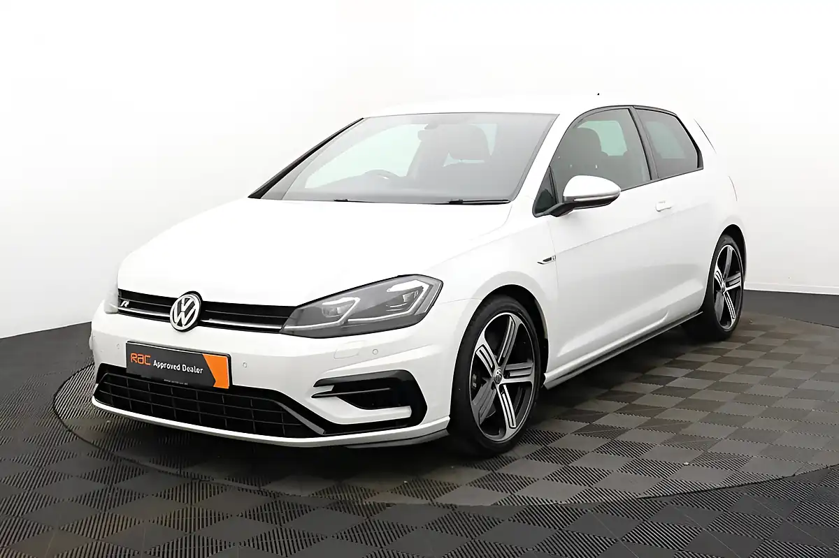 Used 2018 Volkswagen Golf R White - Interior and Exterior details 8