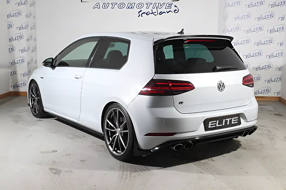 Used 2018 Volkswagen Golf R White Silver - Interior and Exterior details 10