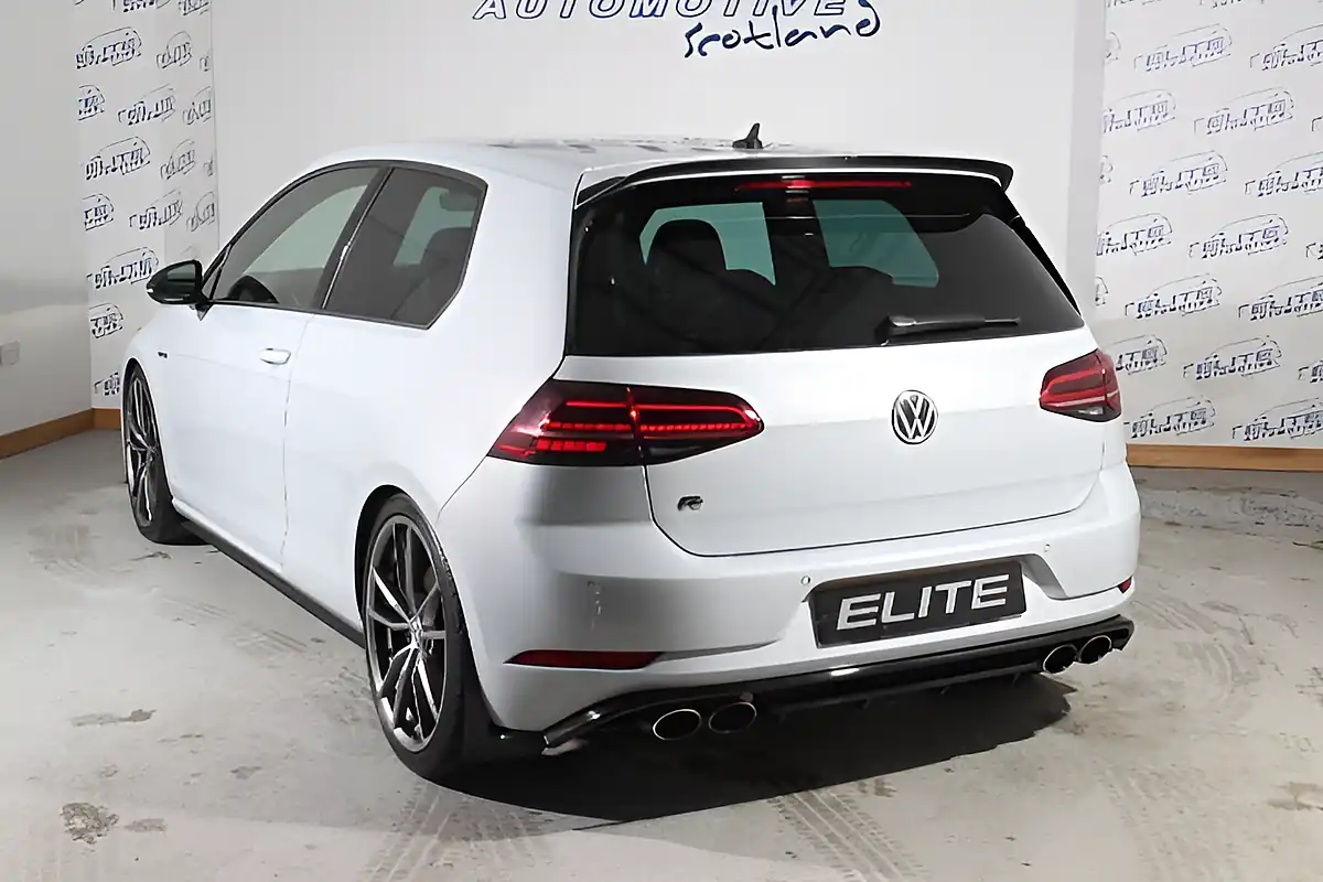 Used 2018 Volkswagen Golf R White Silver - Interior and Exterior details 11