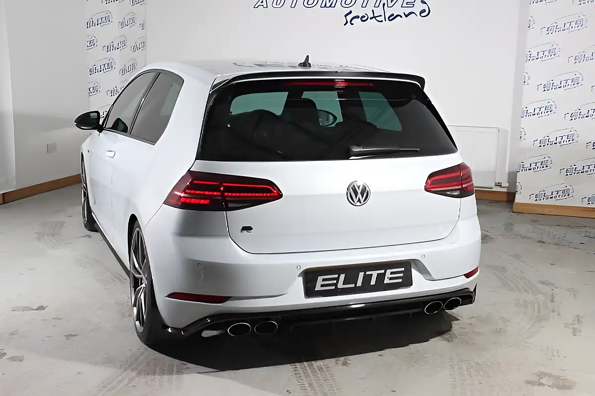 Used 2018 Volkswagen Golf R White Silver - Interior and Exterior details 12