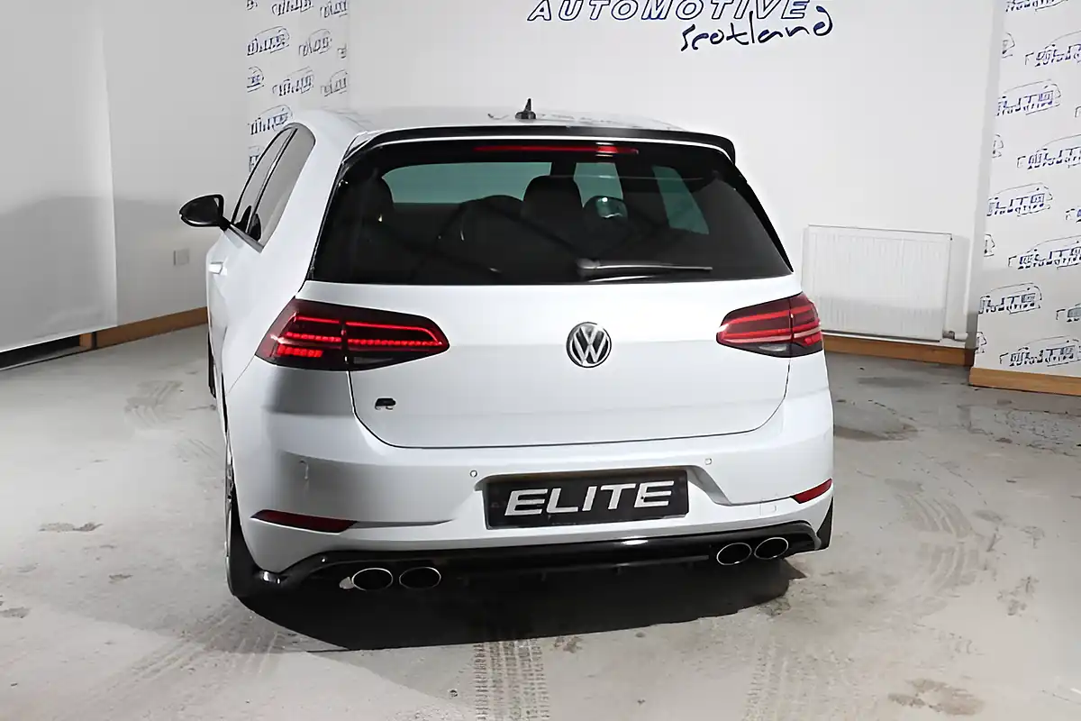 Used 2018 Volkswagen Golf R White Silver - Interior and Exterior details 14