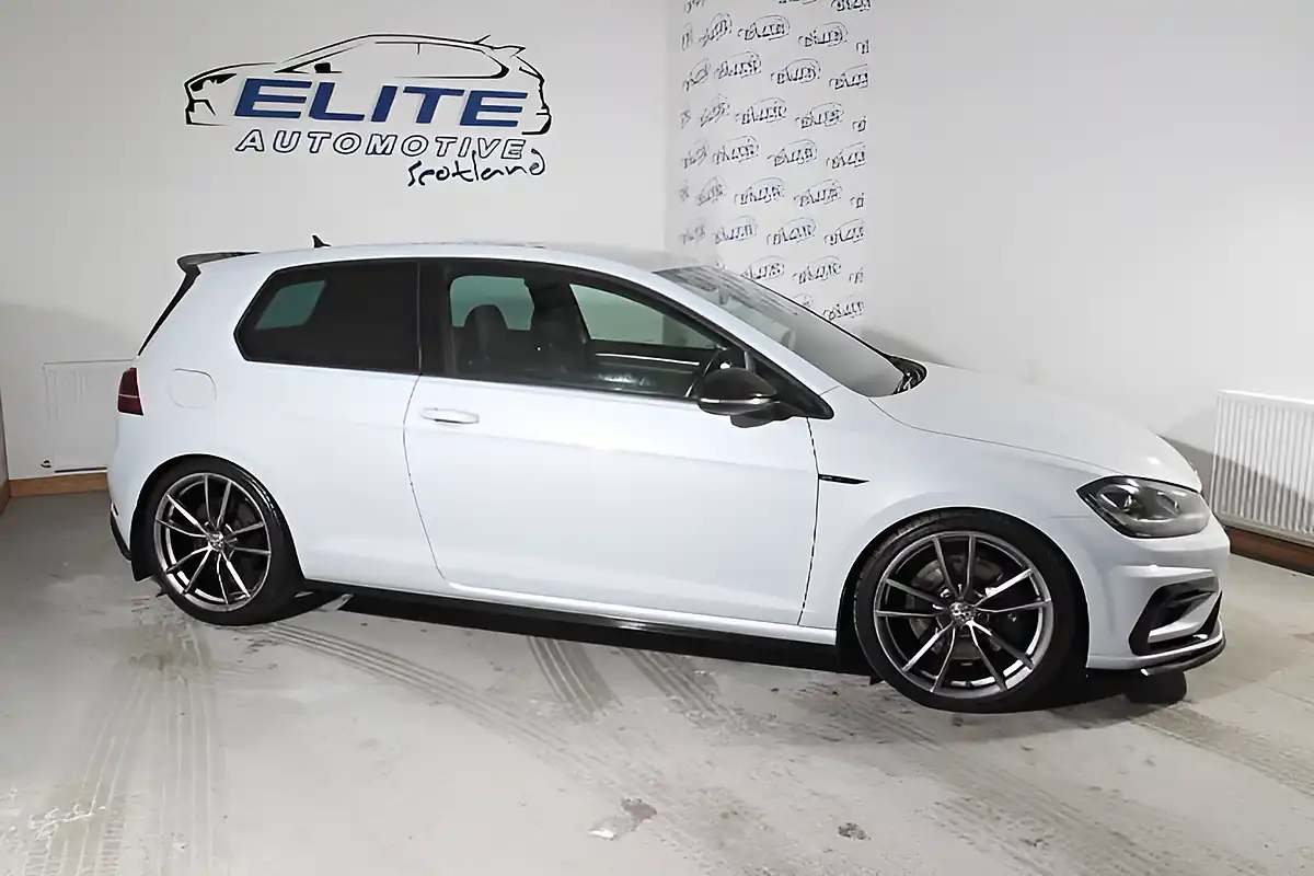Used 2018 Volkswagen Golf R White Silver - Interior and Exterior details 2