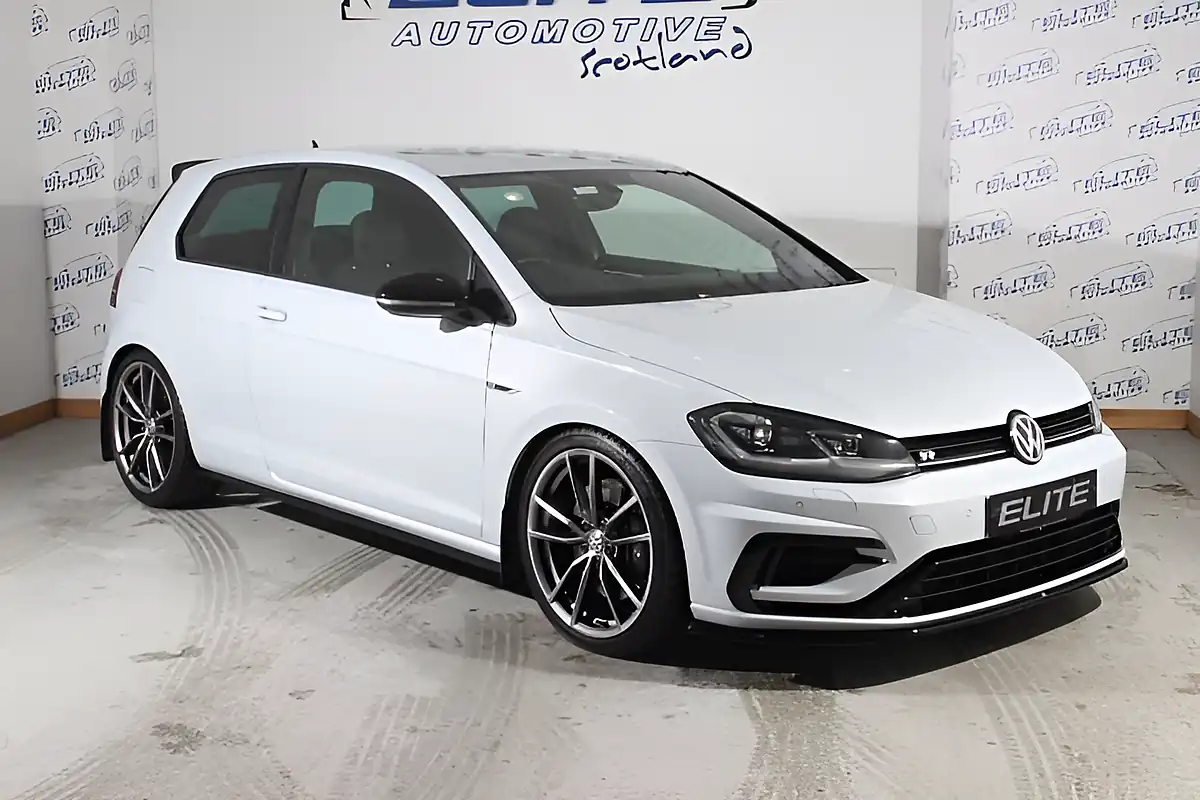 Used 2018 Volkswagen Golf R White Silver - Interior and Exterior details 3