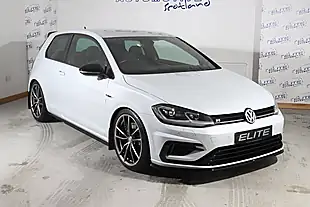 Used 2018 Volkswagen Golf R White Silver - Interior and Exterior details 4