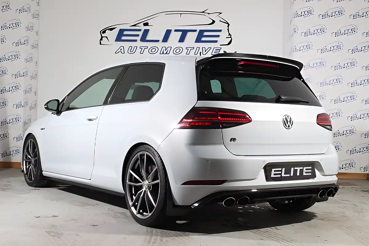 Used 2018 Volkswagen Golf R White Silver - Interior and Exterior details 8