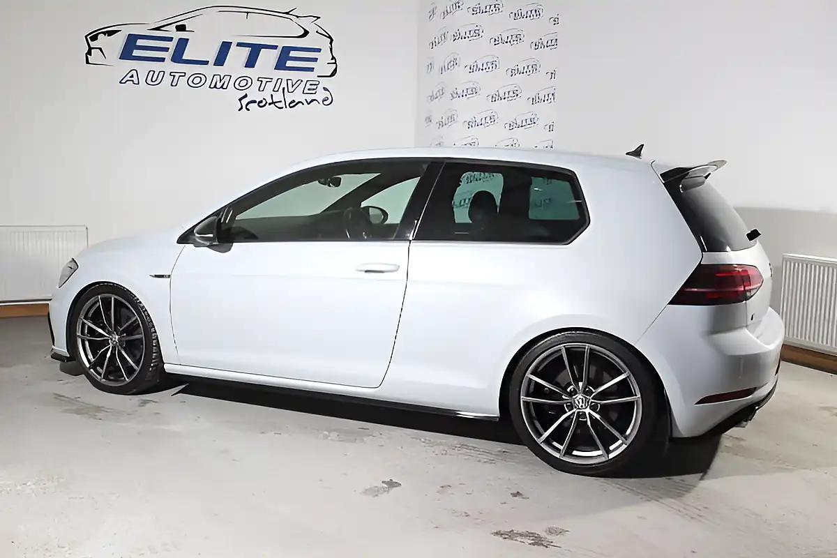 Used 2018 Volkswagen Golf R White Silver - Interior and Exterior details 9