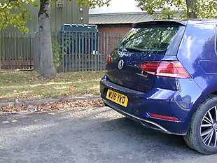 Used 2018 Volkswagen Golf Se Blue - Interior and Exterior details 9