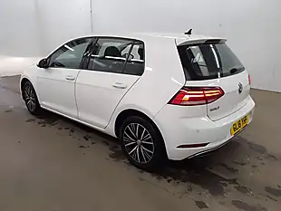 Used 2018 Volkswagen Golf Se Edition White - Interior and Exterior details 5