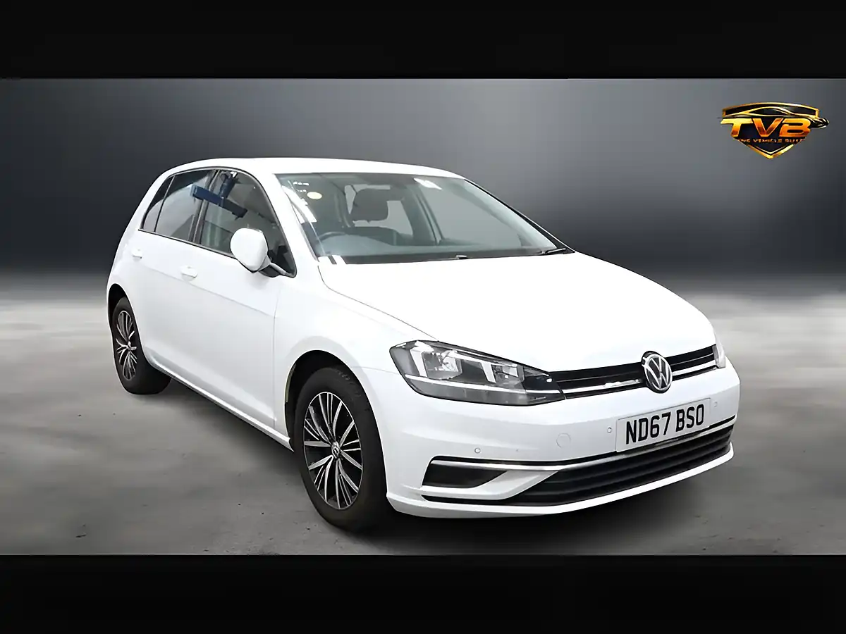 Used 2018 Volkswagen Golf Se Nav Pure White - Front View