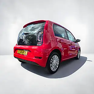 Used 2018 Volkswagen Move Up! Flame Red - Interior and Exterior details 10