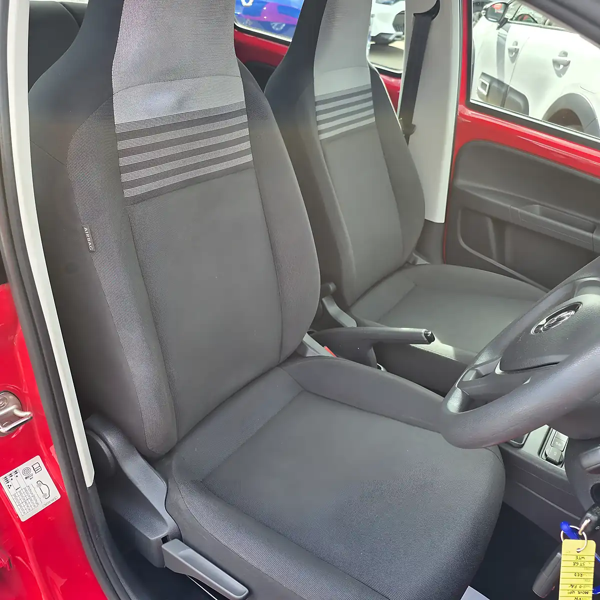 Used 2018 Volkswagen Move Up! Flame Red - Interior and Exterior details 14