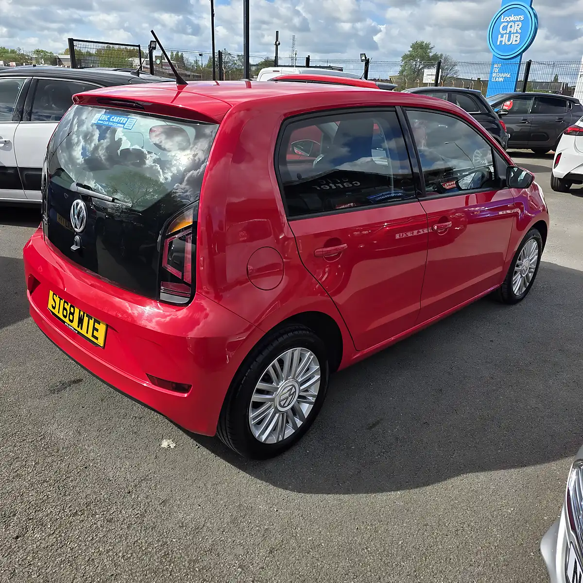 Used 2018 Volkswagen Move Up! Flame Red - Interior and Exterior details 2