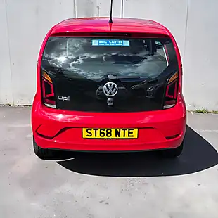 Used 2018 Volkswagen Move Up! Flame Red - Interior and Exterior details 3
