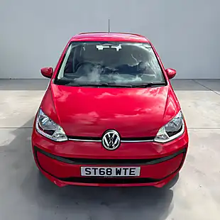 Used 2018 Volkswagen Move Up! Flame Red - Interior and Exterior details 7