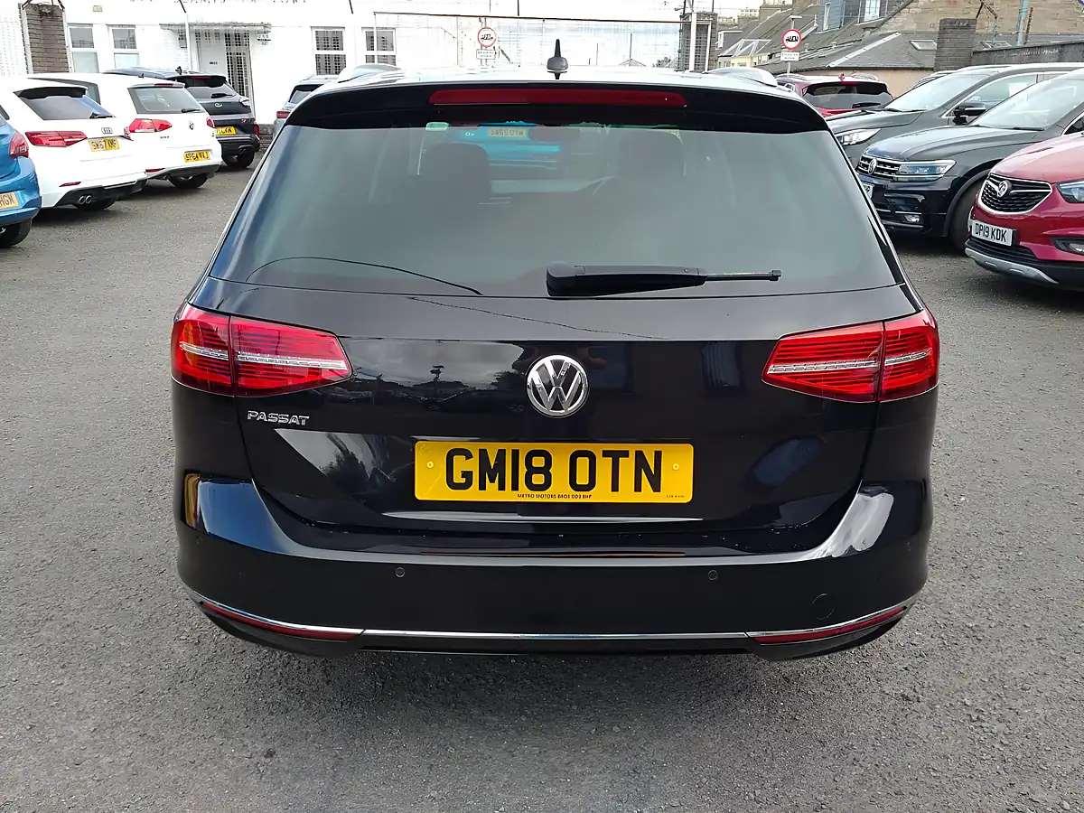 Used 2018 Volkswagen Passat GT Black - Interior and Exterior details 6
