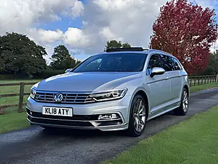 Used 2018 Volkswagen Passat R-Line Silver - Interior and Exterior details 9