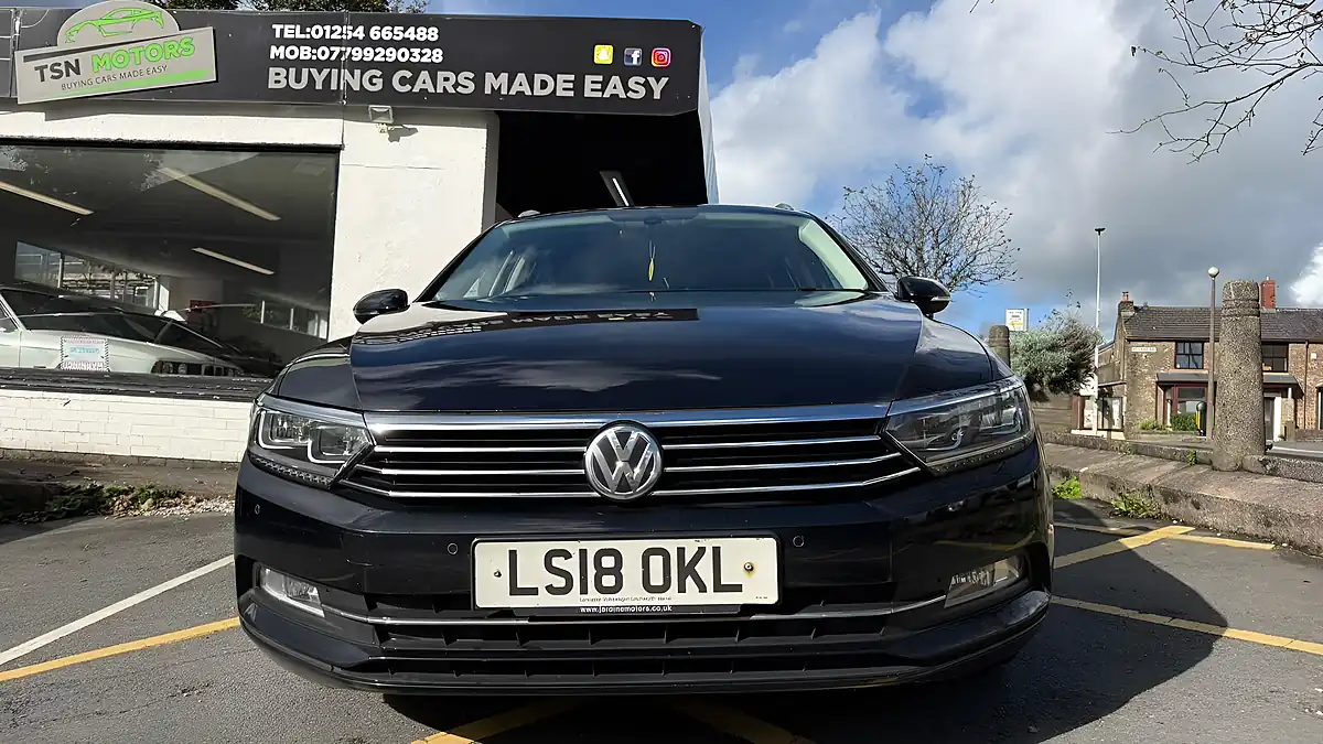 Used 2018 Volkswagen Passat Se Business Black - Interior and Exterior details 6