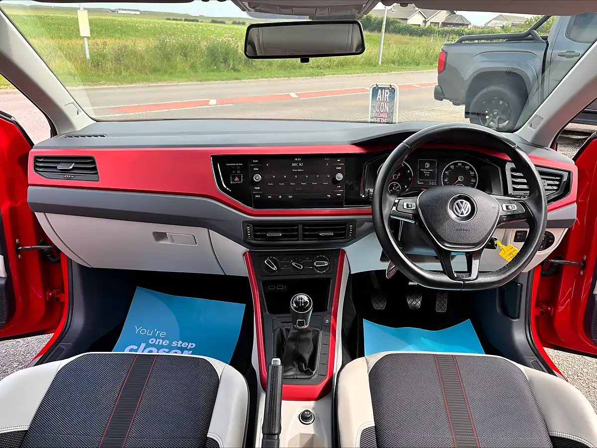 Used 2018 Volkswagen Polo Beats Red - Interior and Exterior details 14