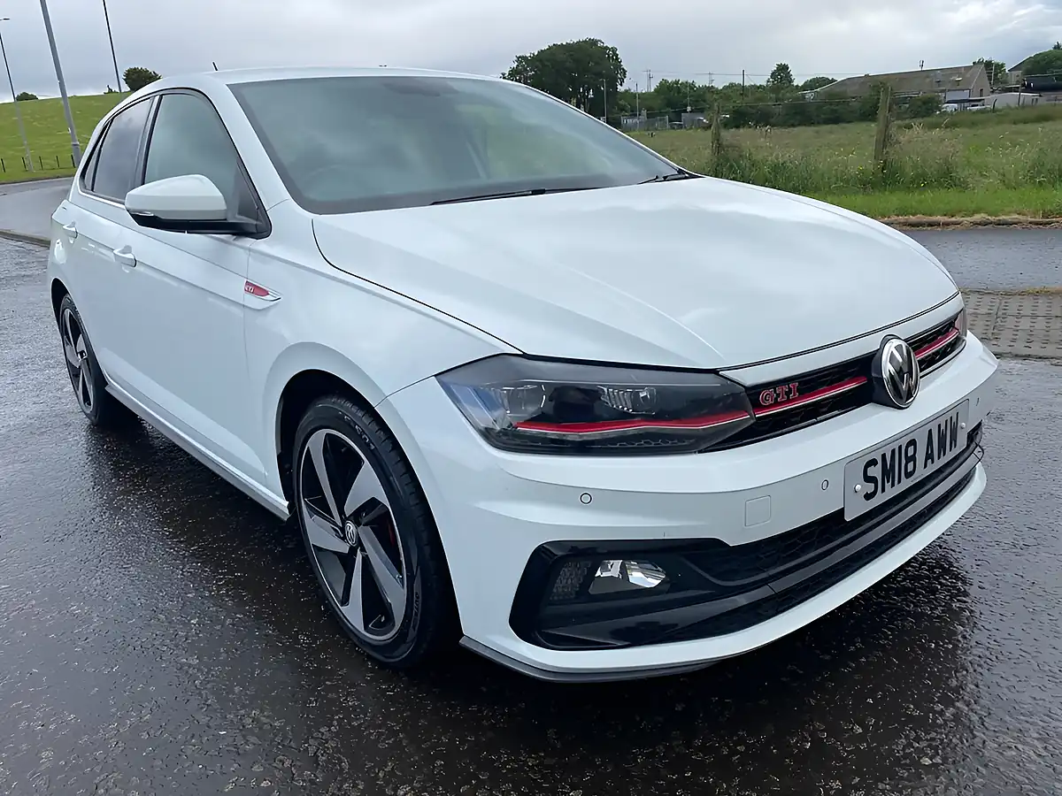 Used 2018 Volkswagen Polo Gti+ White - Front View