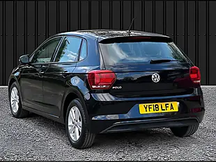 Used 2018 Volkswagen Polo Se Black - Interior and Exterior details 2
