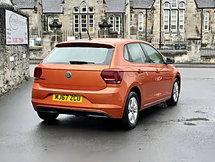 Used 2018 Volkswagen Polo Se Orange - Interior and Exterior details 11