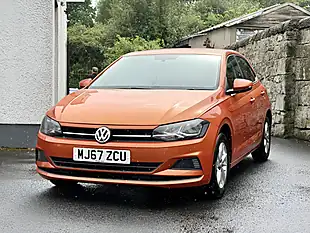 Used 2018 Volkswagen Polo Se Orange - Interior and Exterior details 12