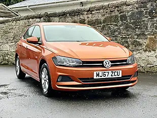 Used 2018 Volkswagen Polo Se Orange - Interior and Exterior details 5