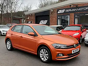 Used 2018 Volkswagen Polo Se Orange - Interior and Exterior details 5