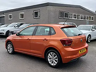Used 2018 Volkswagen Polo Se Orange - Interior and Exterior details 8
