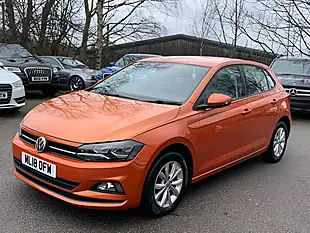 Used 2018 Volkswagen Polo Se Orange - Interior and Exterior details 9