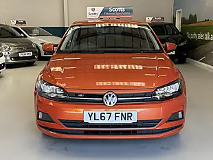Used 2018 Volkswagen Polo Se Orange - Interior and Exterior details 2