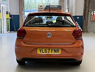 Used 2018 Volkswagen Polo Se Orange - Interior and Exterior details 6