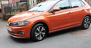Used 2018 Volkswagen Polo Se Orange - Interior and Exterior details 3