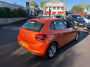 Used 2018 Volkswagen Polo Se Orange - Interior and Exterior details 8