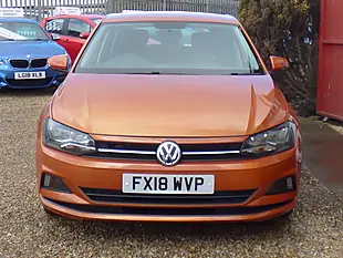 Used 2018 Volkswagen Polo Se Orange - Interior and Exterior details 3