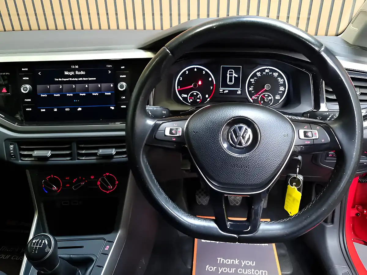 Used 2018 Volkswagen Polo Se Red - Interior and Exterior details 16
