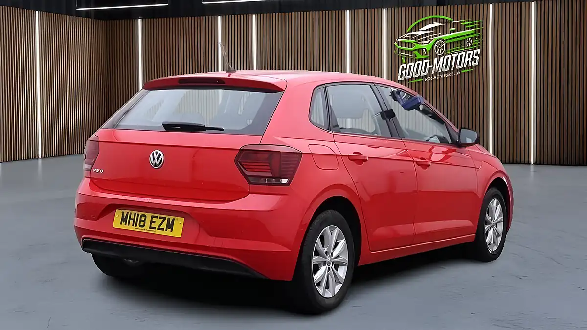 Used 2018 Volkswagen Polo Se Red - Interior and Exterior details 7