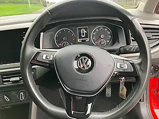 Used 2018 Volkswagen Polo Se Red - Interior and Exterior details 16