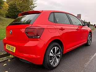 Used 2018 Volkswagen Polo Se Red - Interior and Exterior details 3