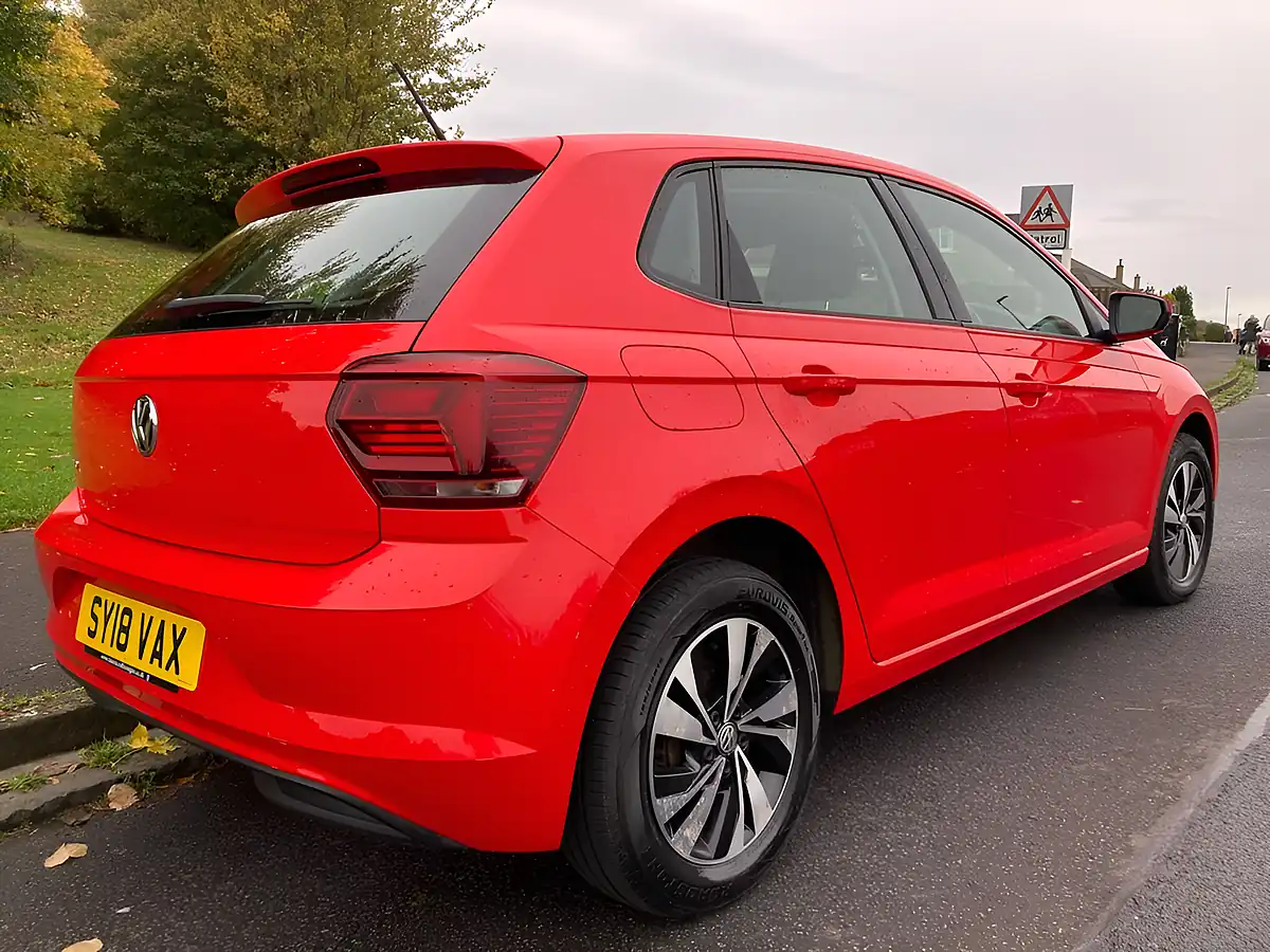 Used 2018 Volkswagen Polo Se Red - Interior and Exterior details 3