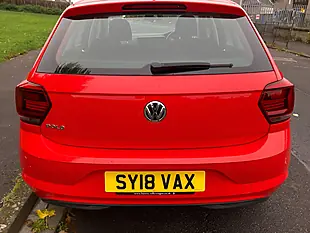 Used 2018 Volkswagen Polo Se Red - Interior and Exterior details 4