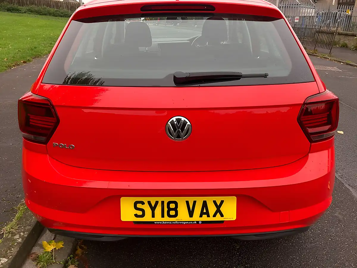 Used 2018 Volkswagen Polo Se Red - Interior and Exterior details 4