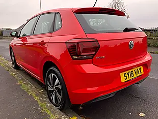 Used 2018 Volkswagen Polo Se Red - Interior and Exterior details 5