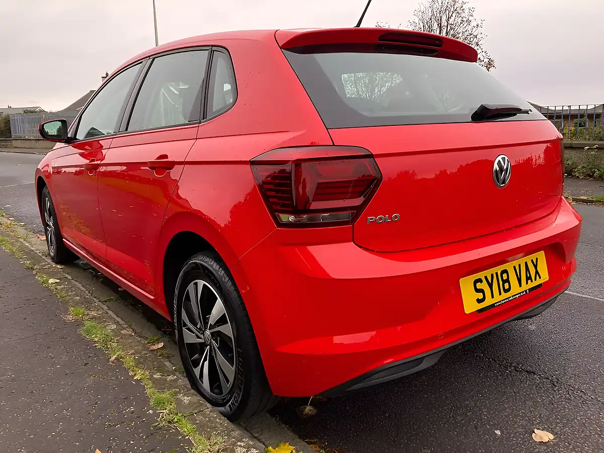 Used 2018 Volkswagen Polo Se Red - Interior and Exterior details 5