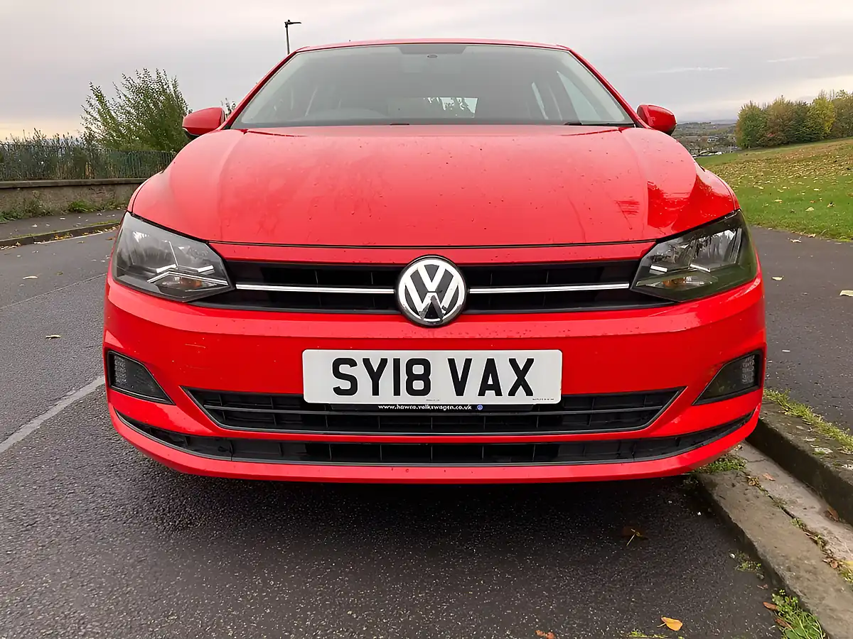 Used 2018 Volkswagen Polo Se Red - Interior and Exterior details 8
