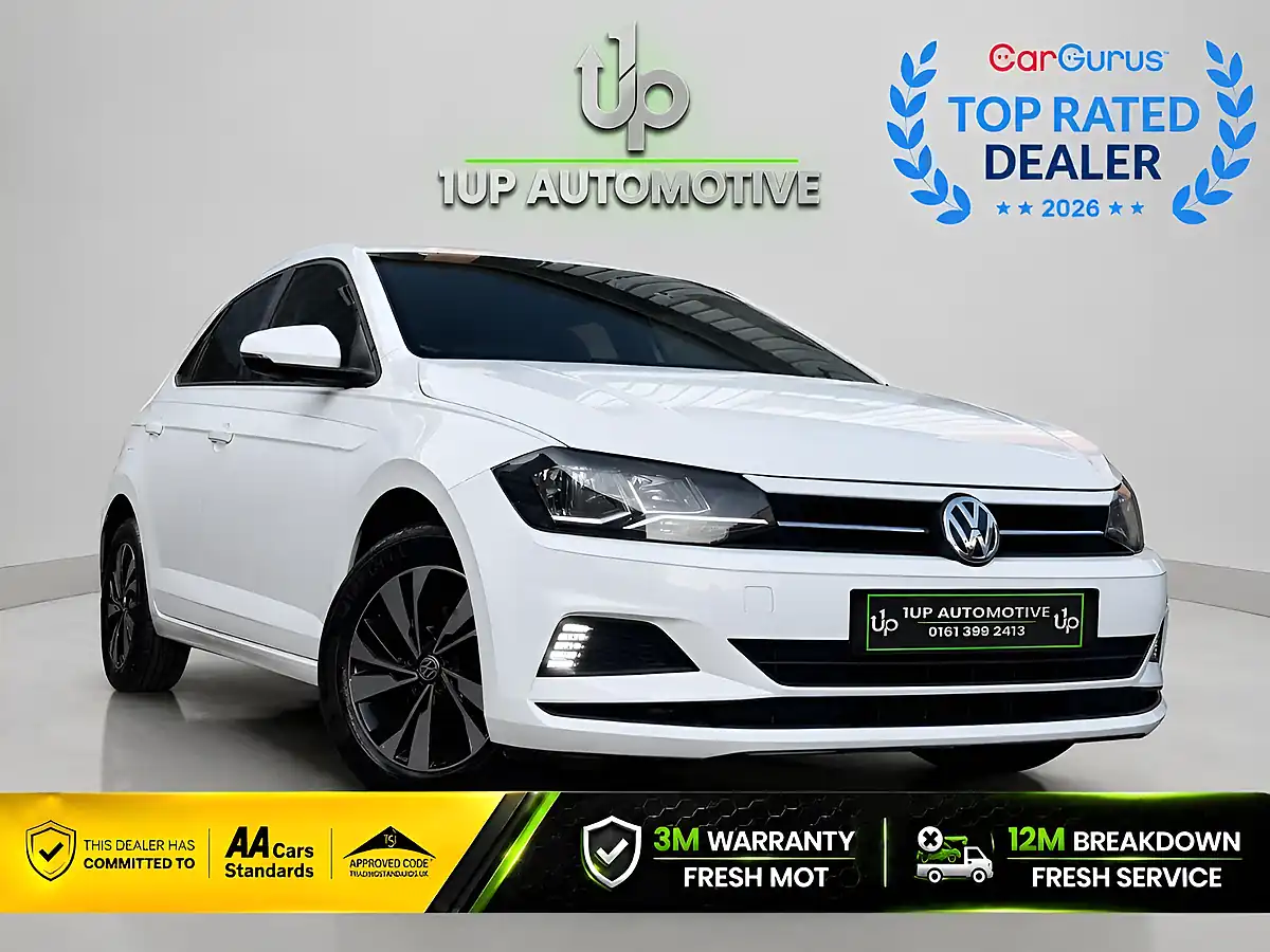 Used 2018 Volkswagen Polo Se White - Front View