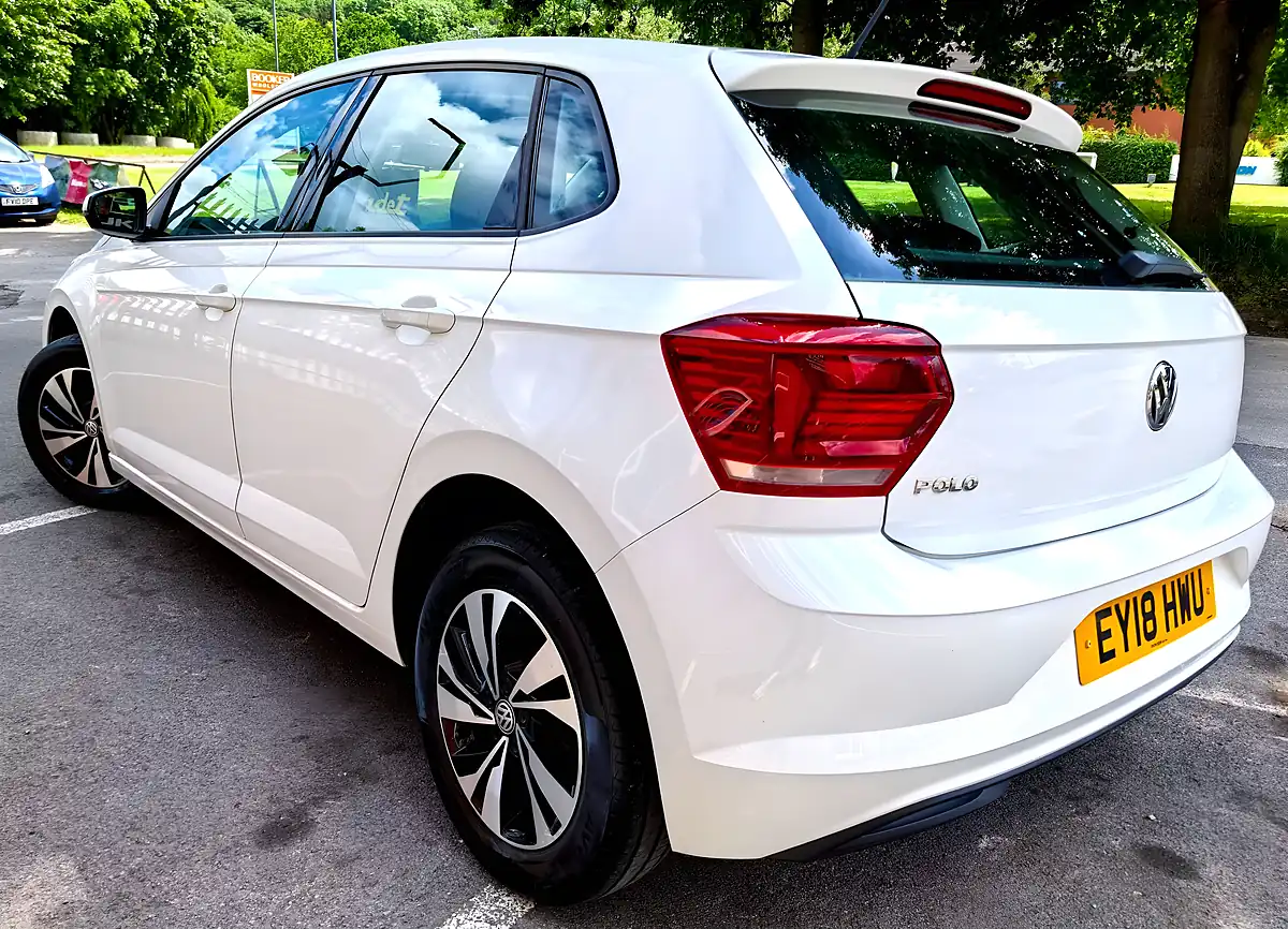 Used 2018 Volkswagen Polo Se White - Interior and Exterior details 3